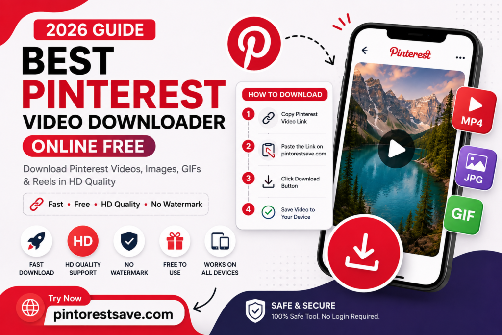 Best Pinterest Video Downloader Online Free (2026)